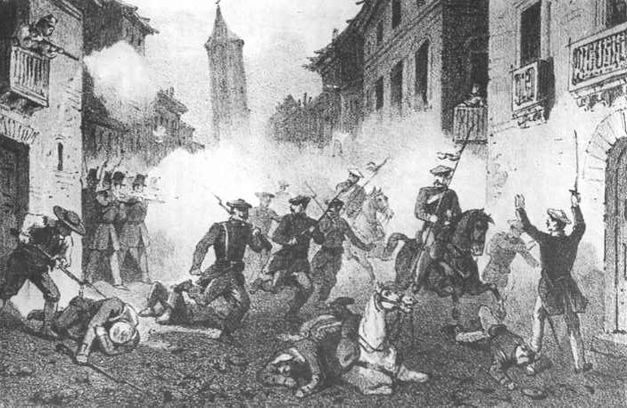 Zaragoza en armas - La Cincomarzada y otras "revoluciones"