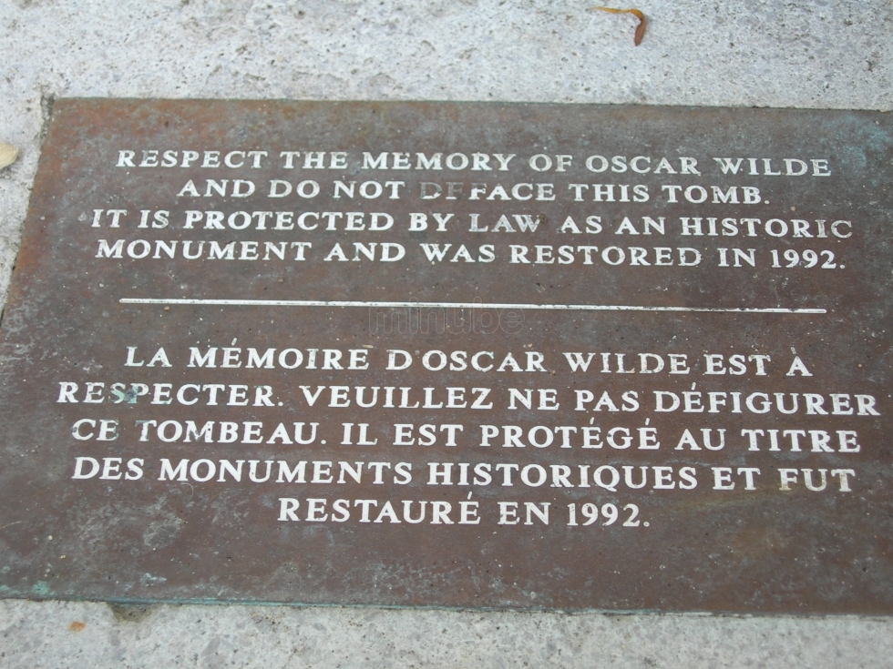 protección tumba Wilde